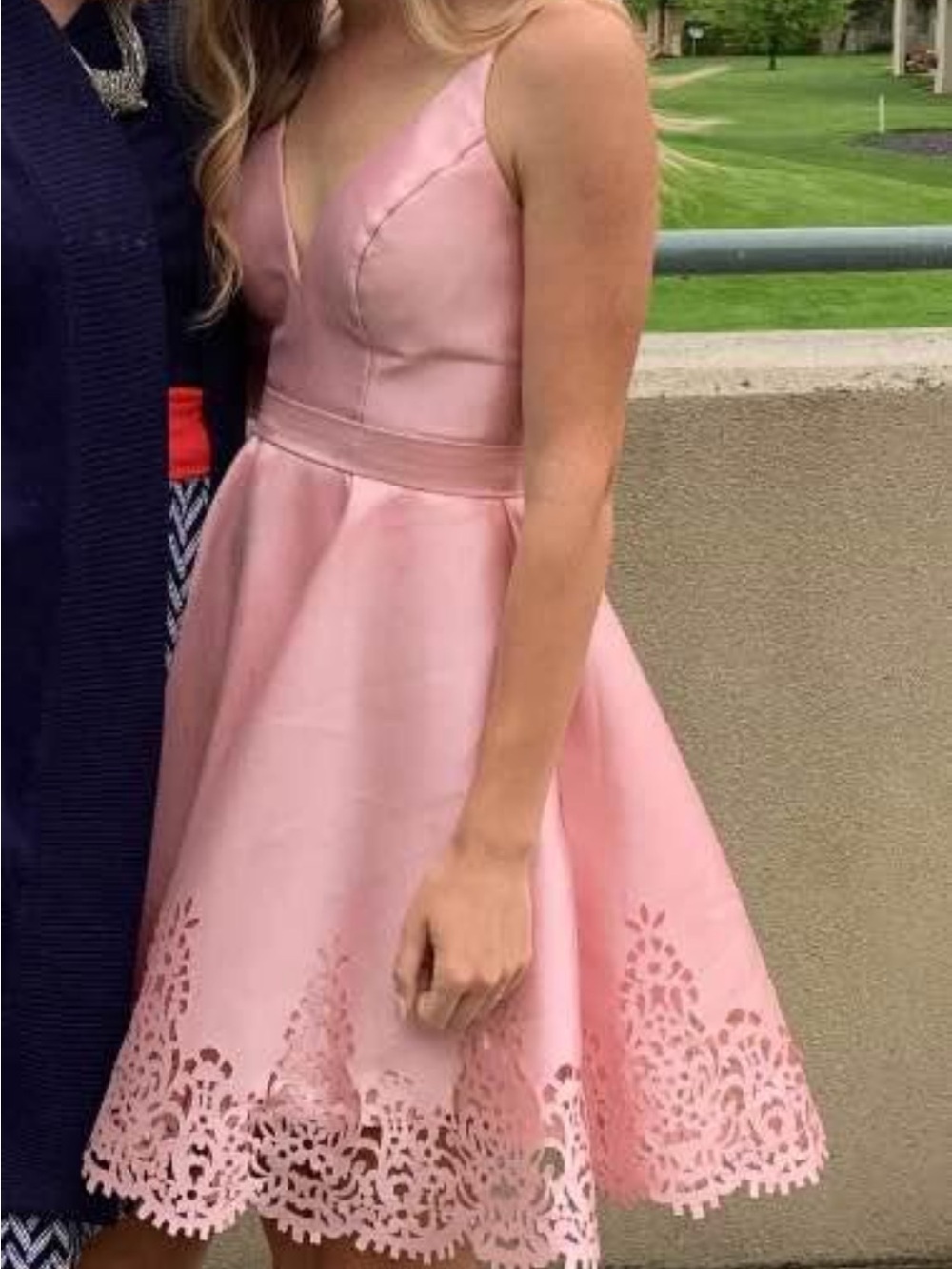 Sherri Hill Pink Short Dress size 00